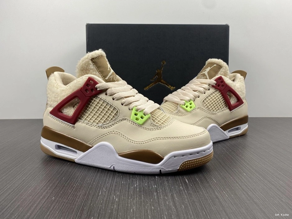 Red Blue DC0790-103 4 Jordan Shoes Air Blue Retro Beige 0225